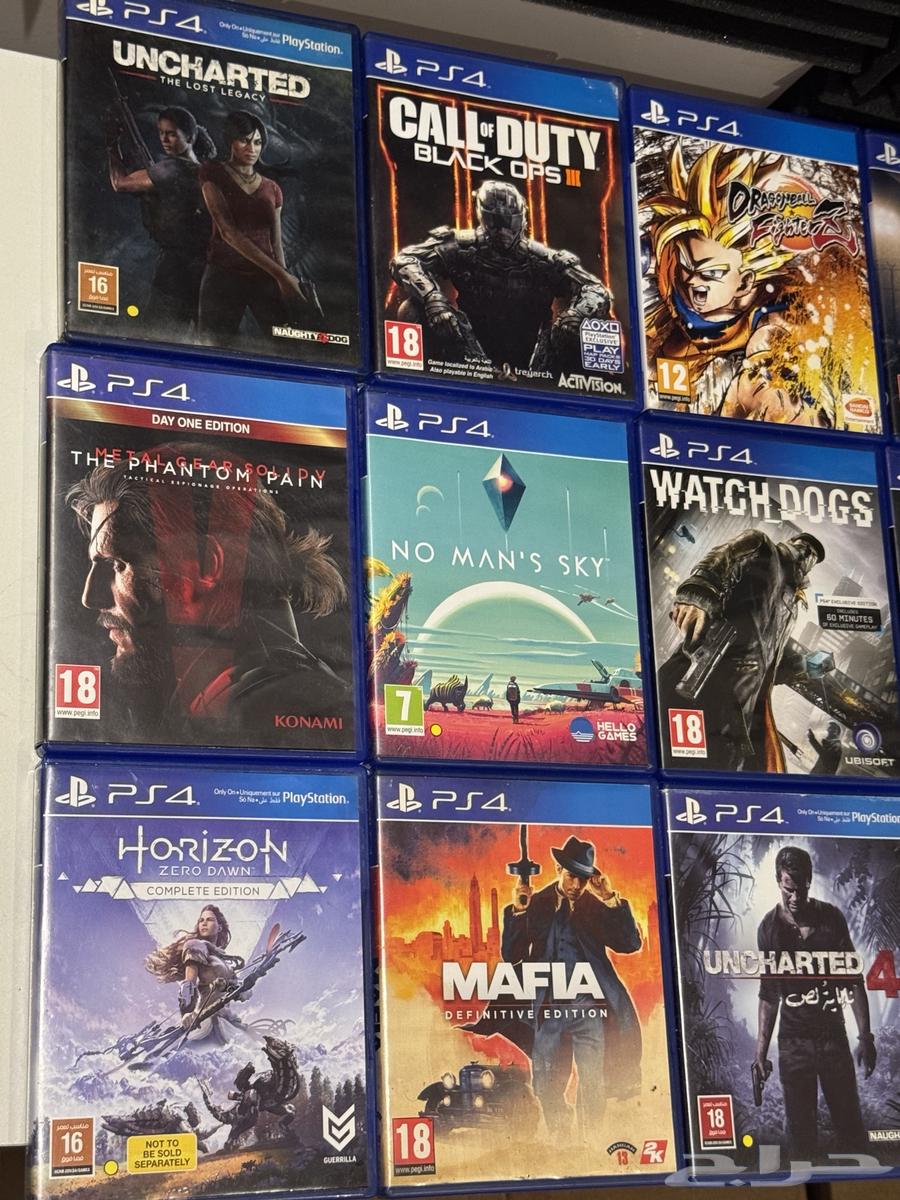 اشرطة سوني 4 شبة جديدة64487120288131114