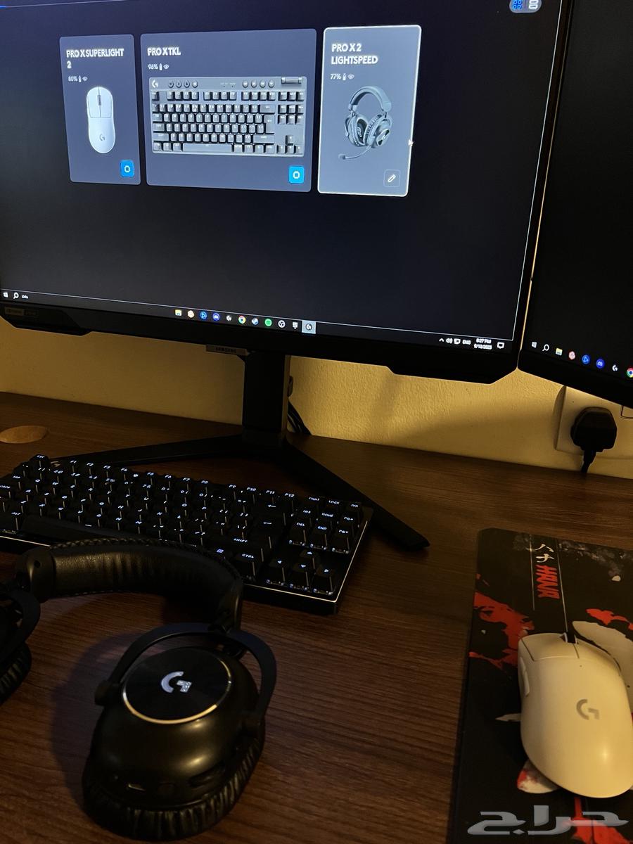 ماوس وكيبورد وسماعة لوجيتك64493754313474110