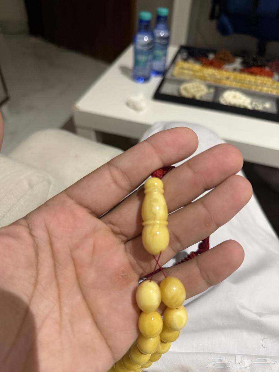 سبحه كهرمان قديمه مغلف64491564695683113