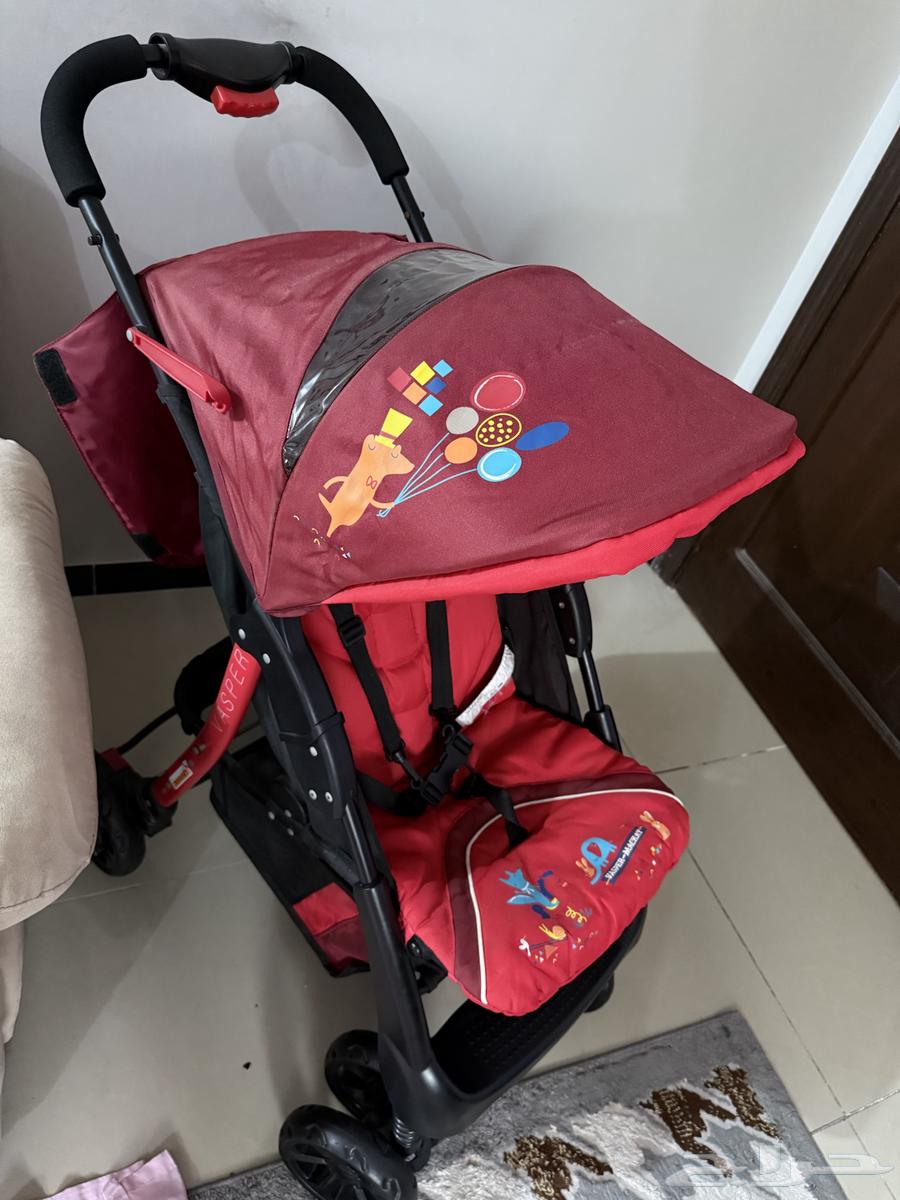 عربة اطفال شبه جديدة64489724843010112