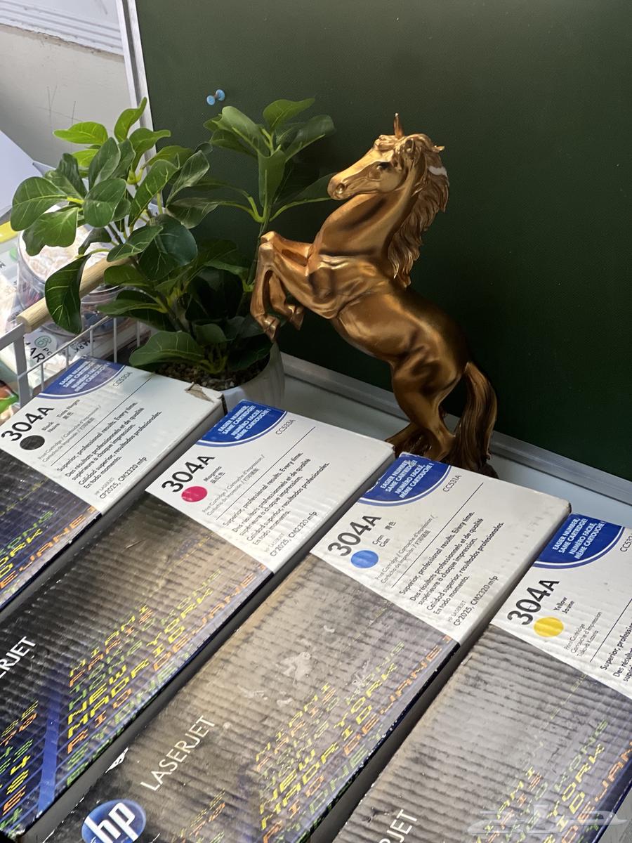 أحبار أصلية HP 304A بأرخص من السوق 4 ألوان كامله64492312213763111