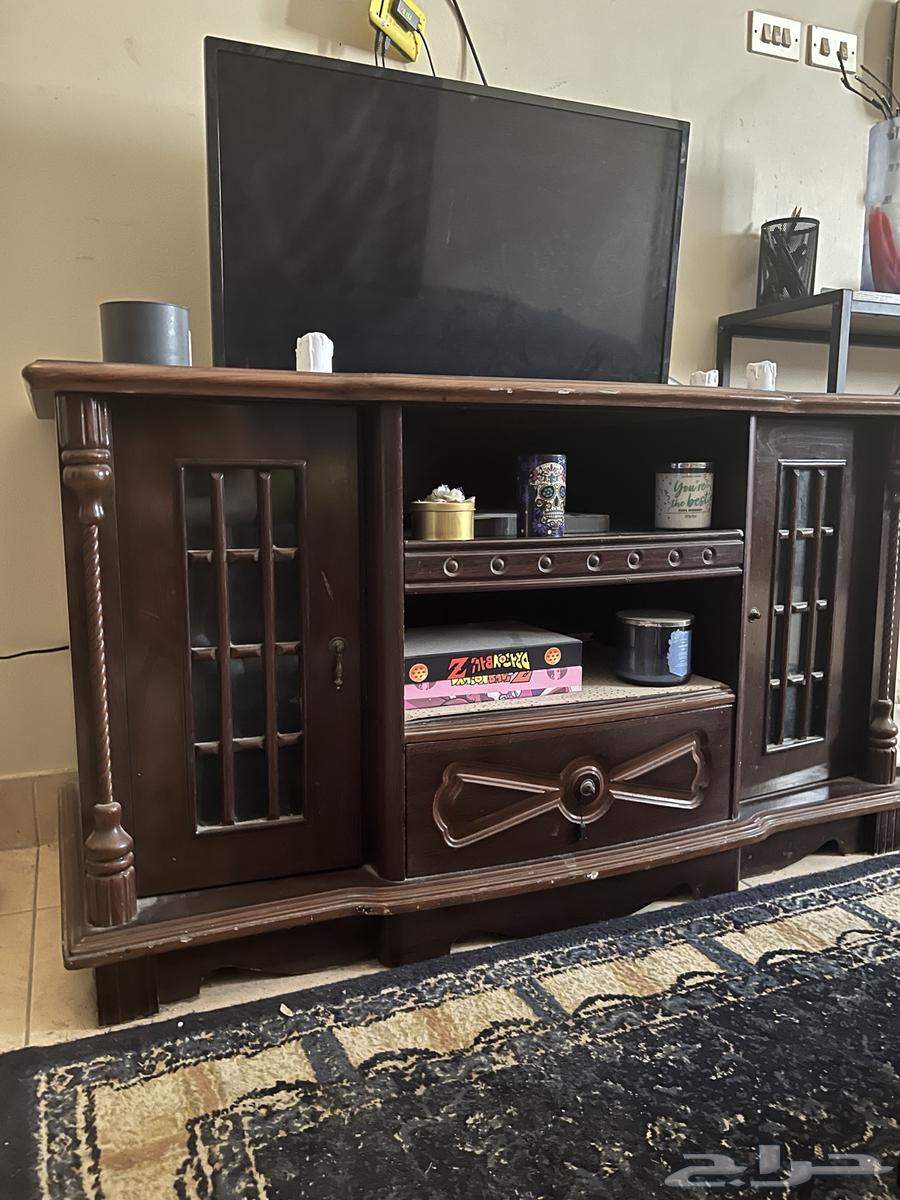 مكتبة تلفزيون خشبية64494799440001113