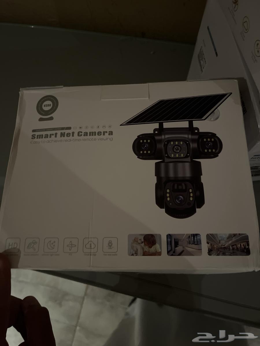 Solar Quad-Lens Camera Easy to Install Without Electricity64491070453249110