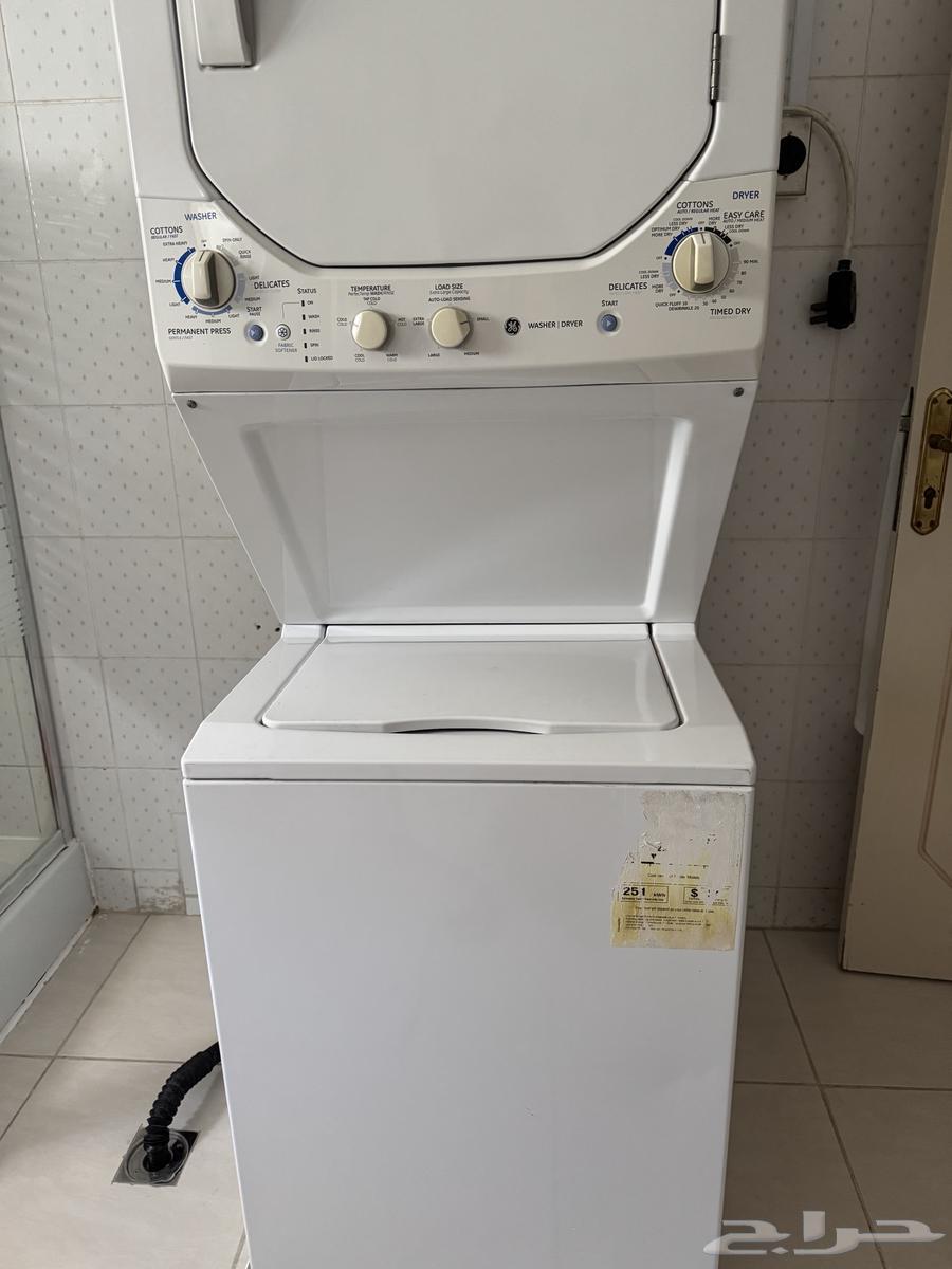 غساله ونشافه امريكيه جنيرال الاكتيرك نظيف فيها عطل عمود ال64490660593155110