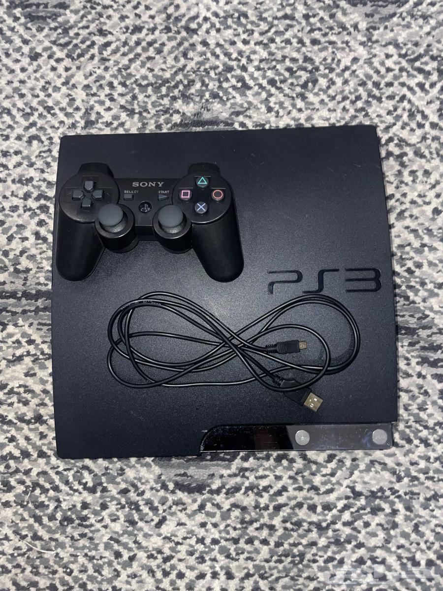 بلايستيشن 3 سليم مهكر و يد تحكم وشاحن أصلي و جاهز64486785473283110
