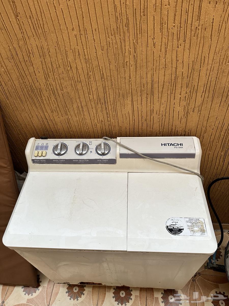 Household appliances for sale: washing machine, two heaters, and a heater64492690572034110