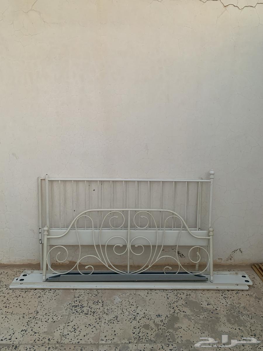 سرير دبل ابيض للبيع من ايكيا64488851823490110