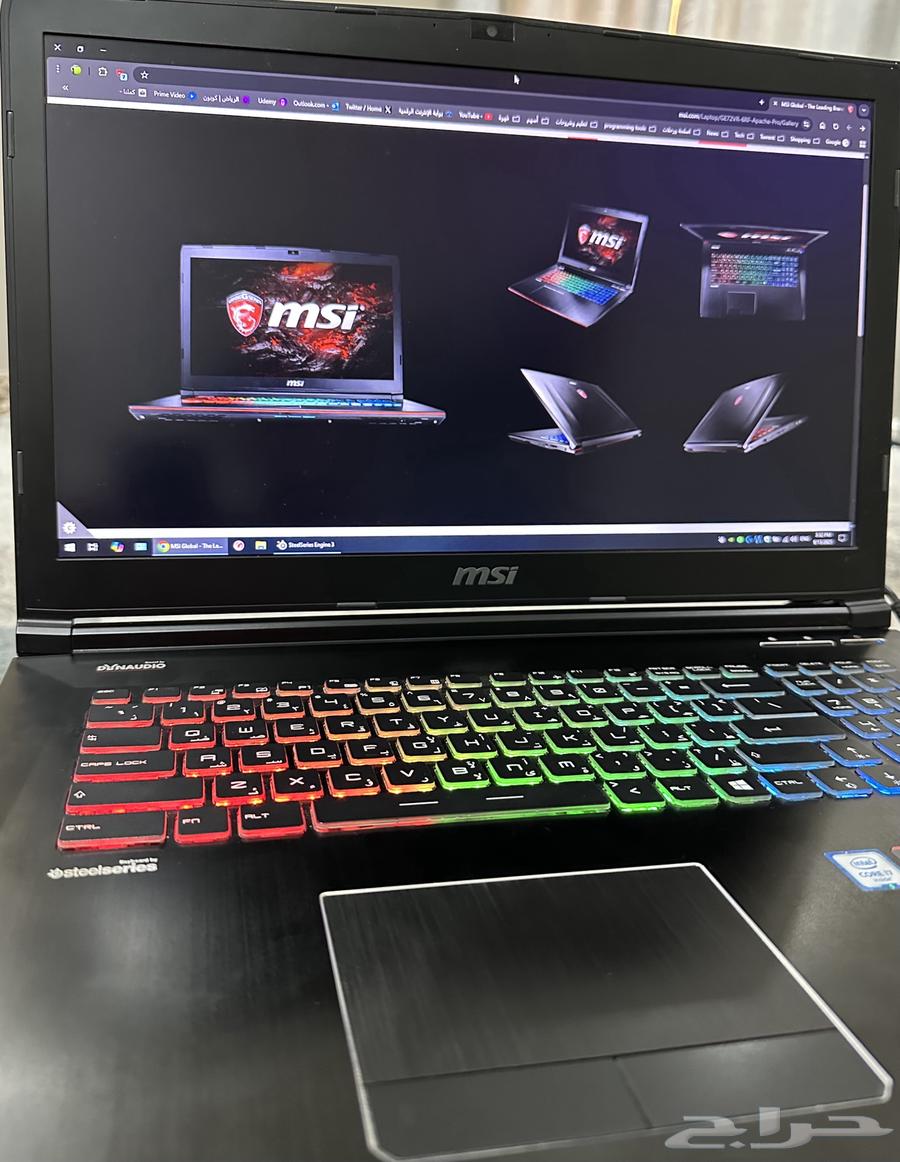 MSI GE72VR 6RF Apache Pro Gaming Laptop64490768894723113