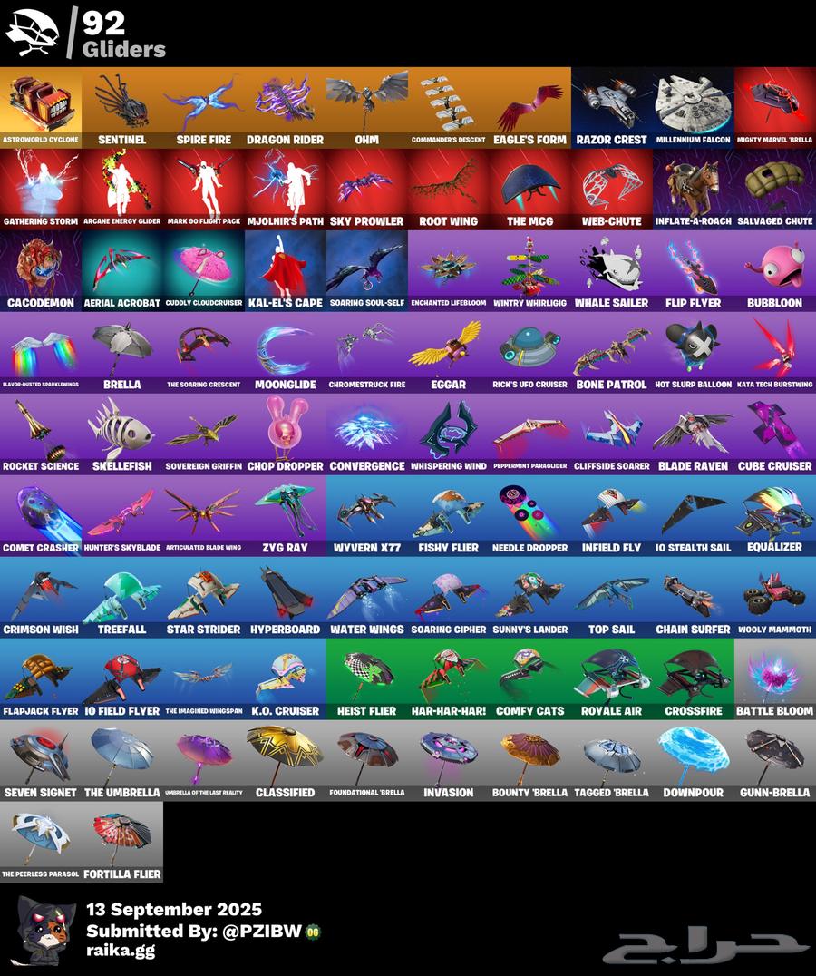 حساب فورت نايت ( انباع الله يبارك له )64490124184834114