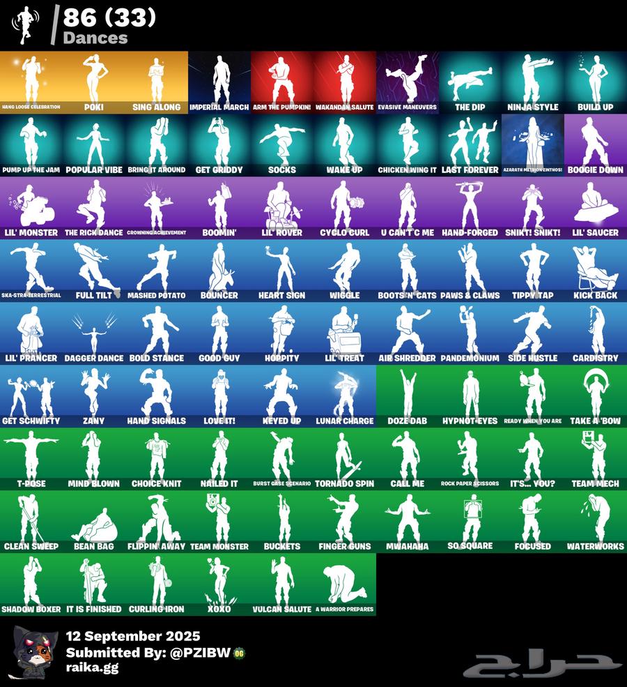 حساب فورت نايت ( انباع الله يبارك له )64488021167235113