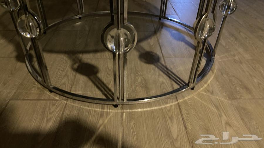IKEA shelf table and glass-top table64492339140737113
