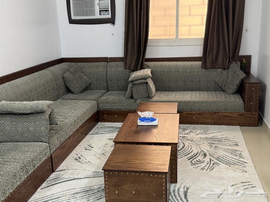 4-meter approximately sofa set with tables64490687694850113