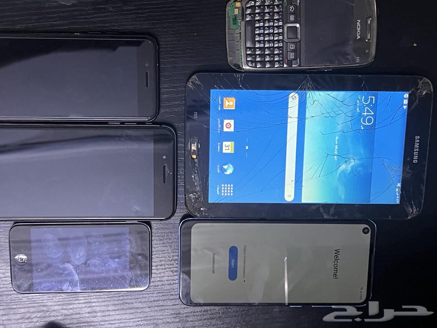 6 جوالات و شاشتين تويوتا64487104809601110