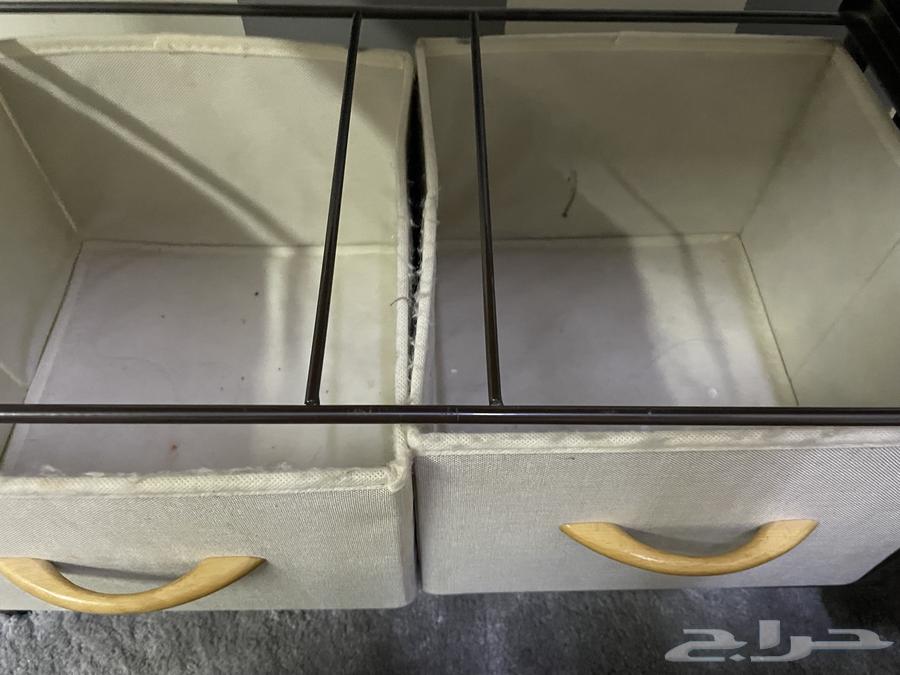 طاوله تخزين من القماش64493559497345114