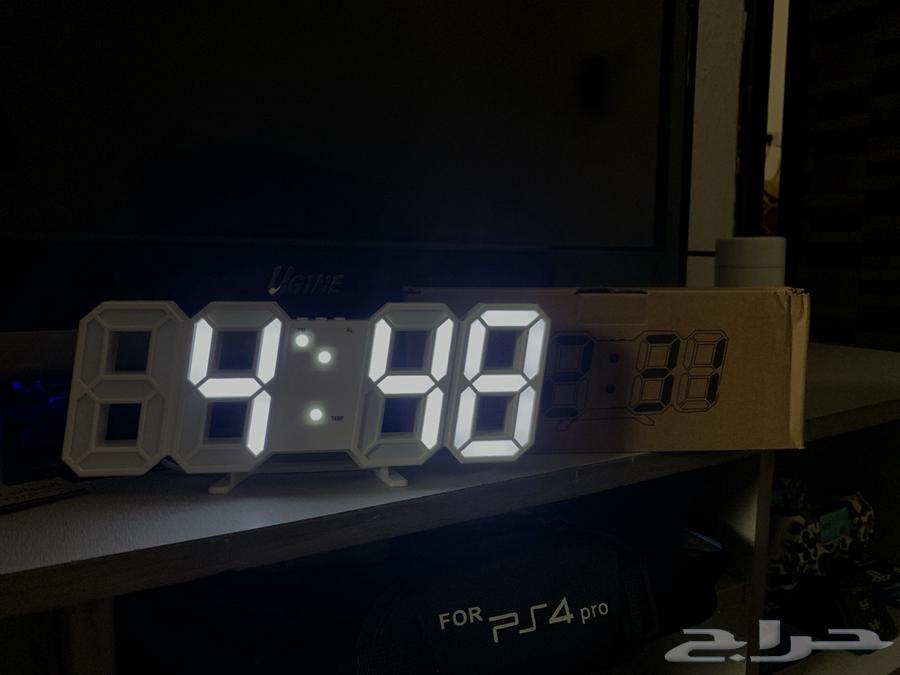 ساعة LED رقميه مميزات فيها منبه درجة الحرارة والوقت جديدة64491279434882110