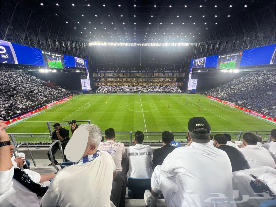 3 tickets for the Al-Hilal vs Al-Sadd match face-to-face in the center, photos included64492243882115110