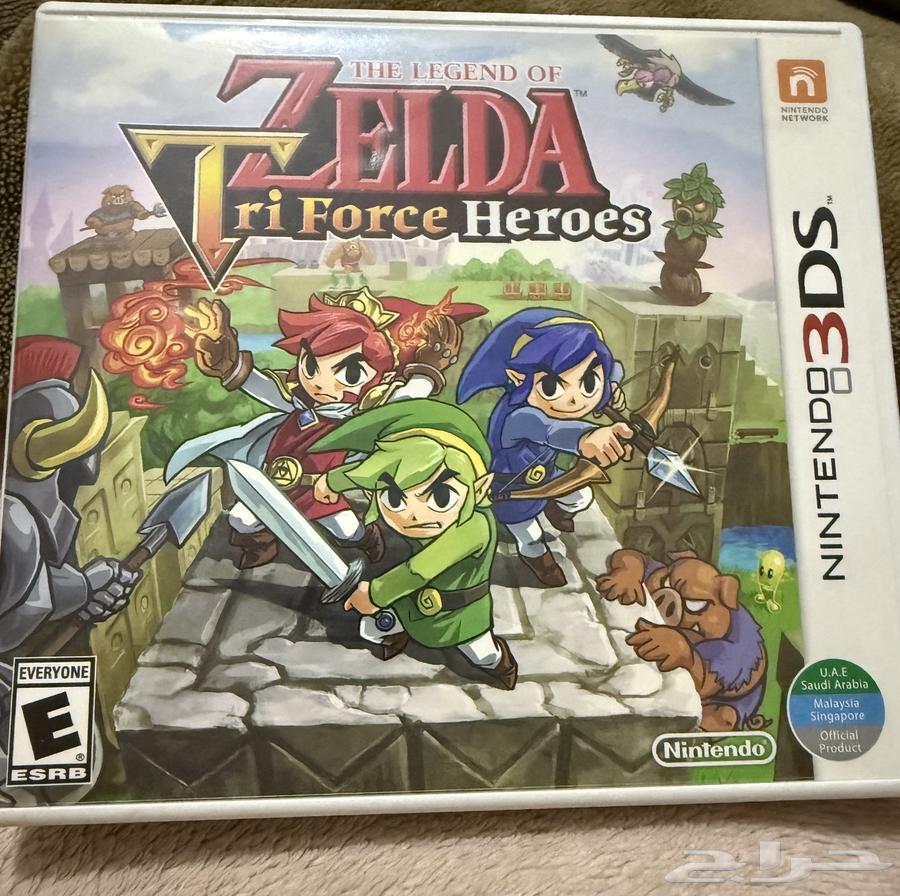 شريط زيلدا تراي فورس هيرو لجهاز ثر دي اس64486357562369110