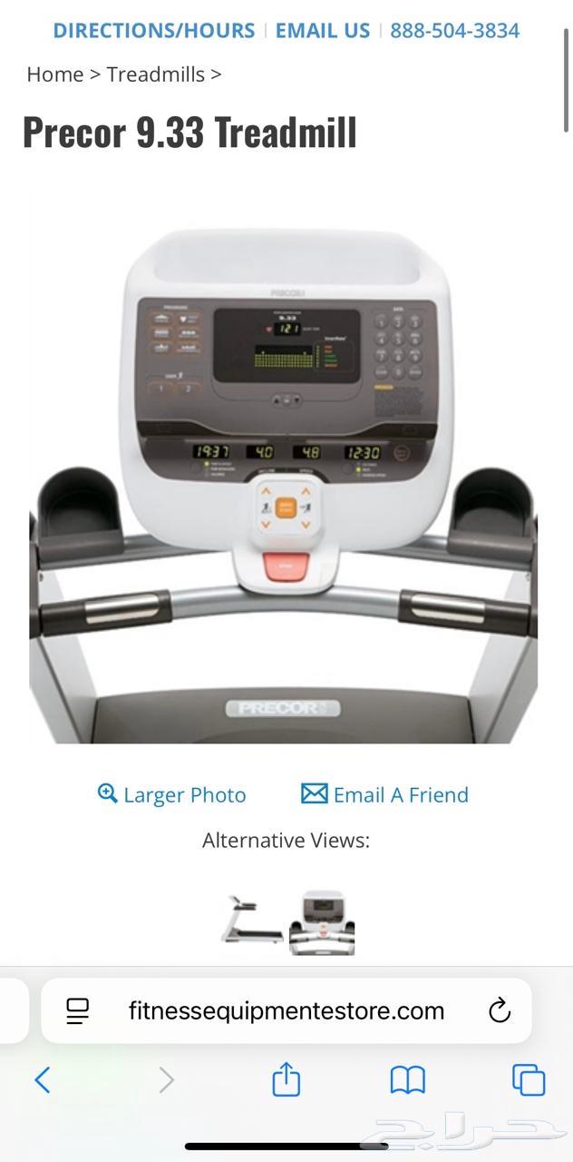 سير كهربائي Precor 9.33 Treadmill64492785813889111