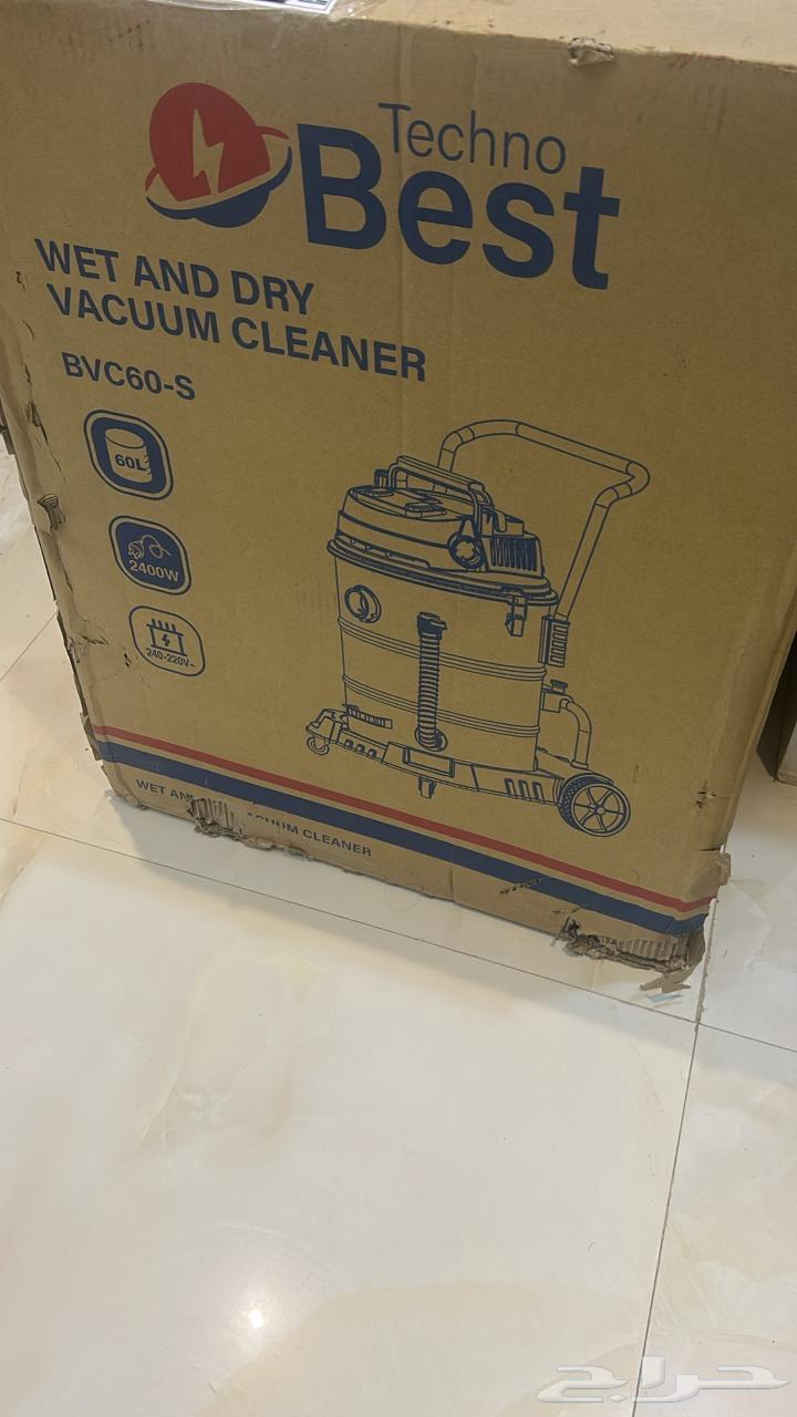 مكنسة كهربائية 60 لتر تيكنو بيست جديدة64487760196227110