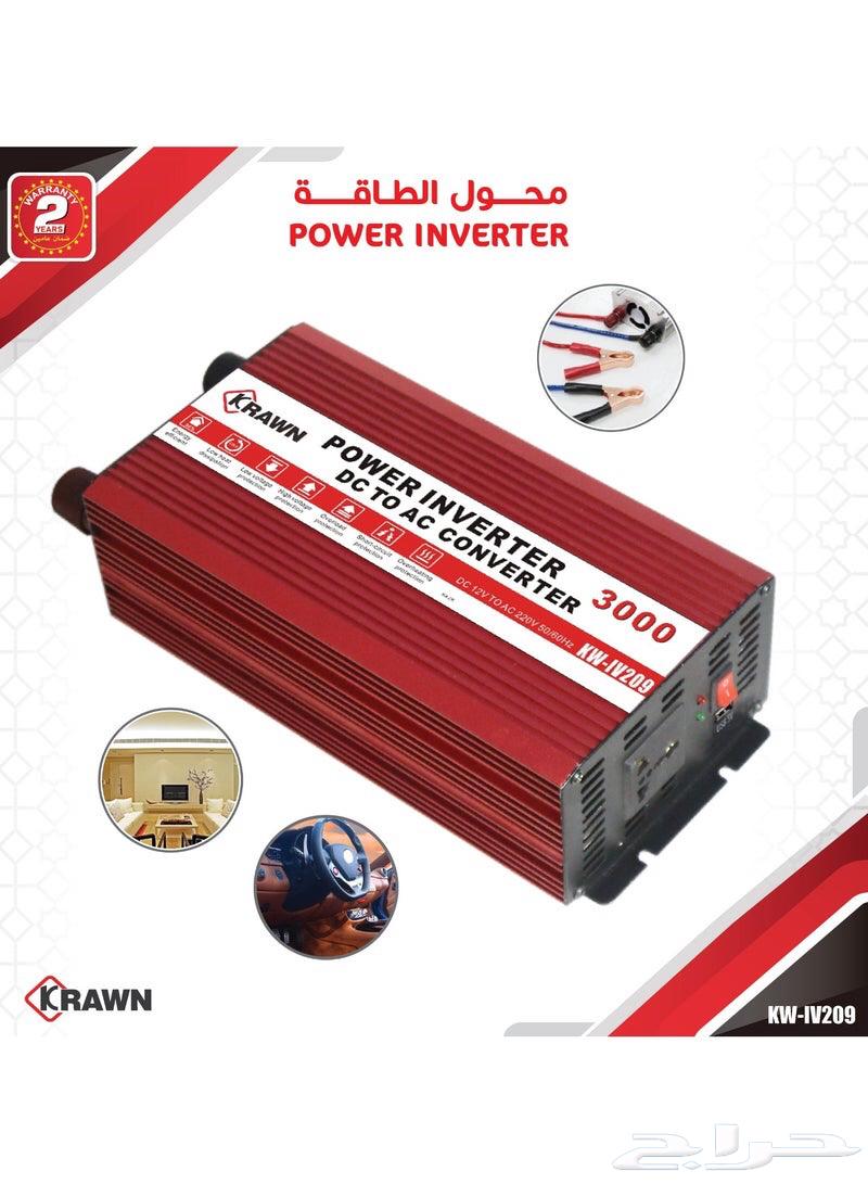 محول كهرباء من 12 فولت الى 220 فولت ( 3000 واط )64535302828290110