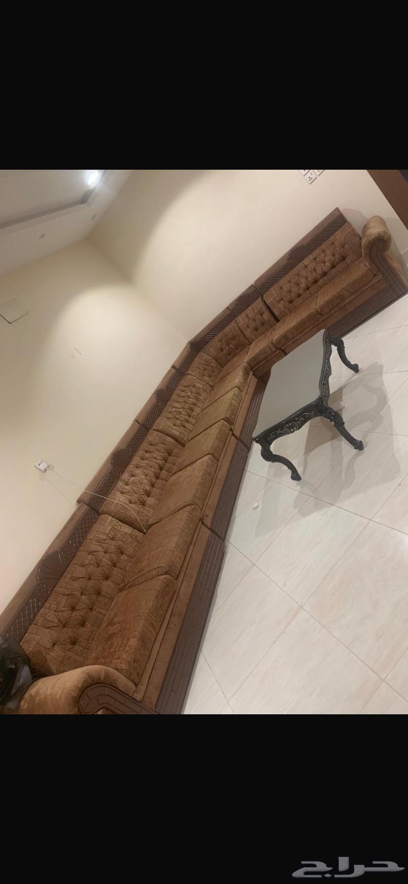 للبيع المستعجل كنب حرف إل مستعمل نظيف64494883517698111