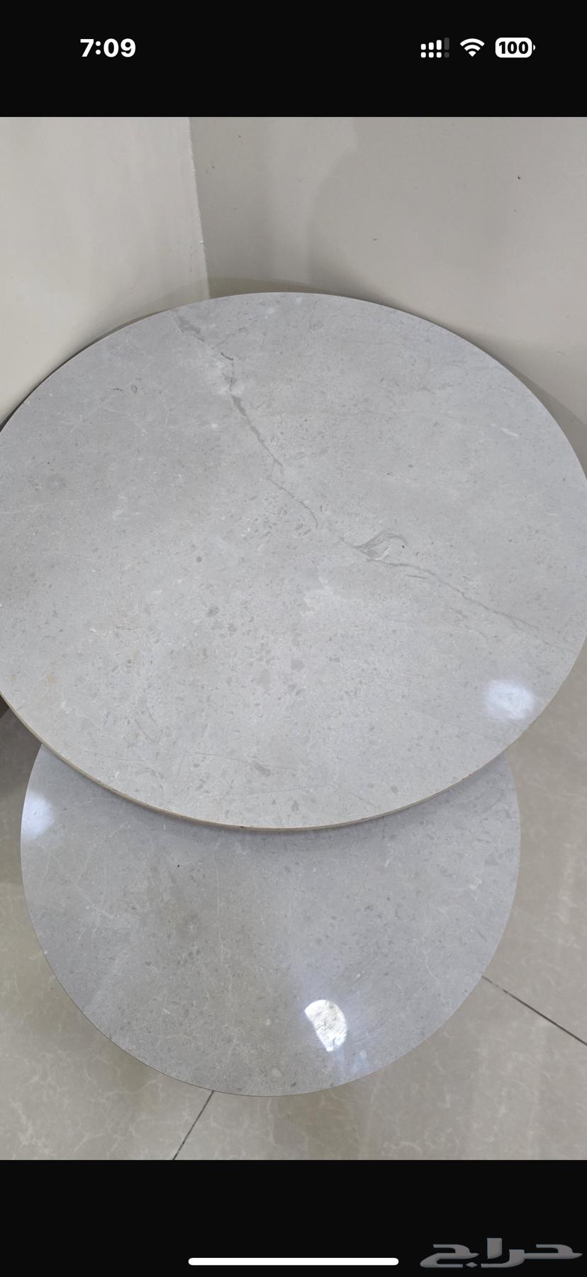طاولتين بسطح سيراميك للبيع64492581650947111