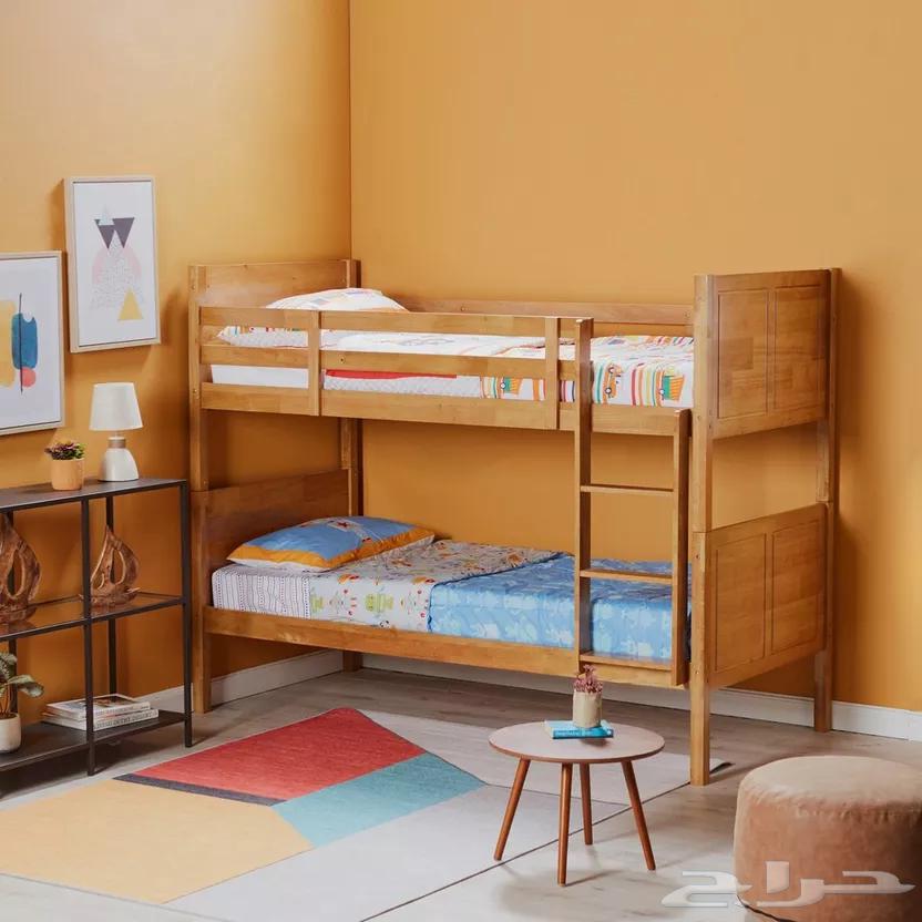 للبيع سرير بدورين من هوم سنتر مستعمل قليل في مكة64487248649218113