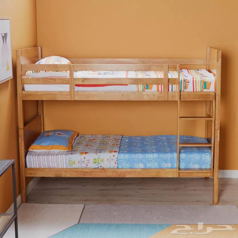 للبيع سرير بدورين من هوم سنتر مستعمل قليل في مكة64487248649218111