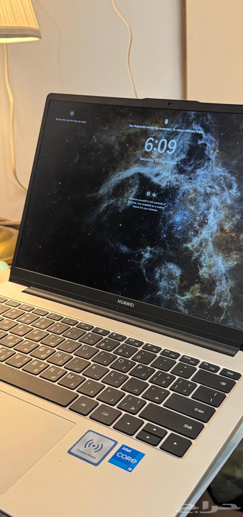 لاب توب هواوي للبيع نظيف شبه جديد64487952033537112