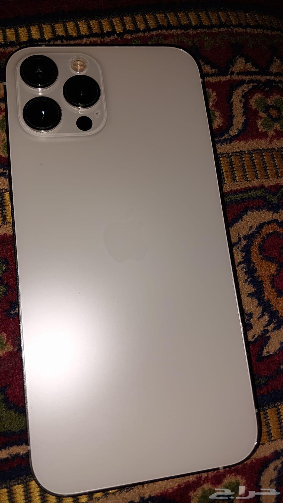 جوال آيفون 12 برو ماكس مساحه 256 جيجا مستخدم نظيف64486812973313110