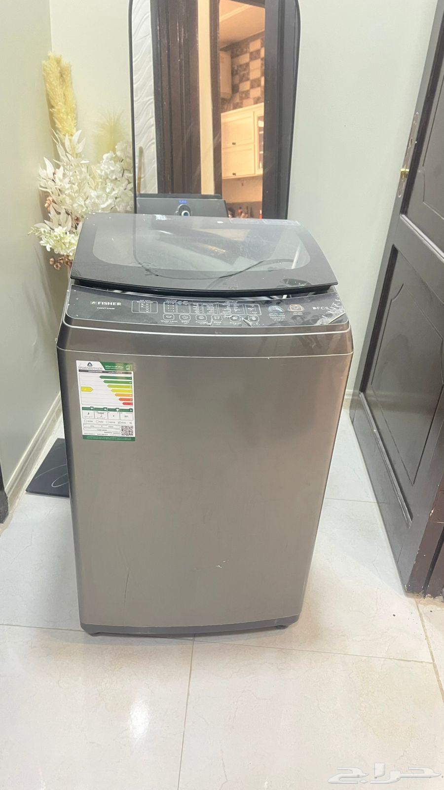 غسالة فيتشر للبيع جديدة كل شي فيها شغال الا النشافة64491293226753110