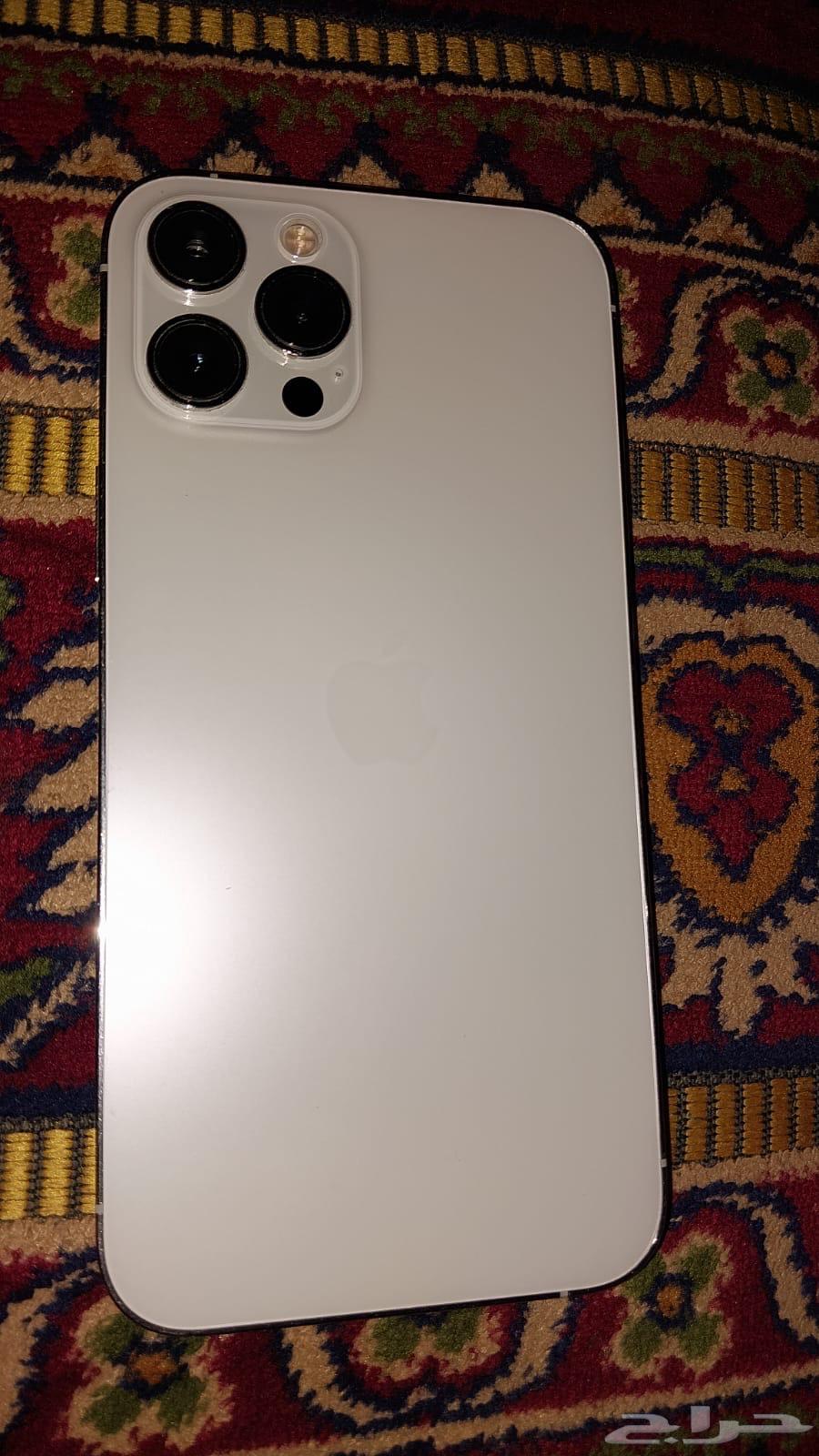 جوال آيفون 12 برو ماكس مساحه 256 جيجا مستخدم نظيف64486812973313112