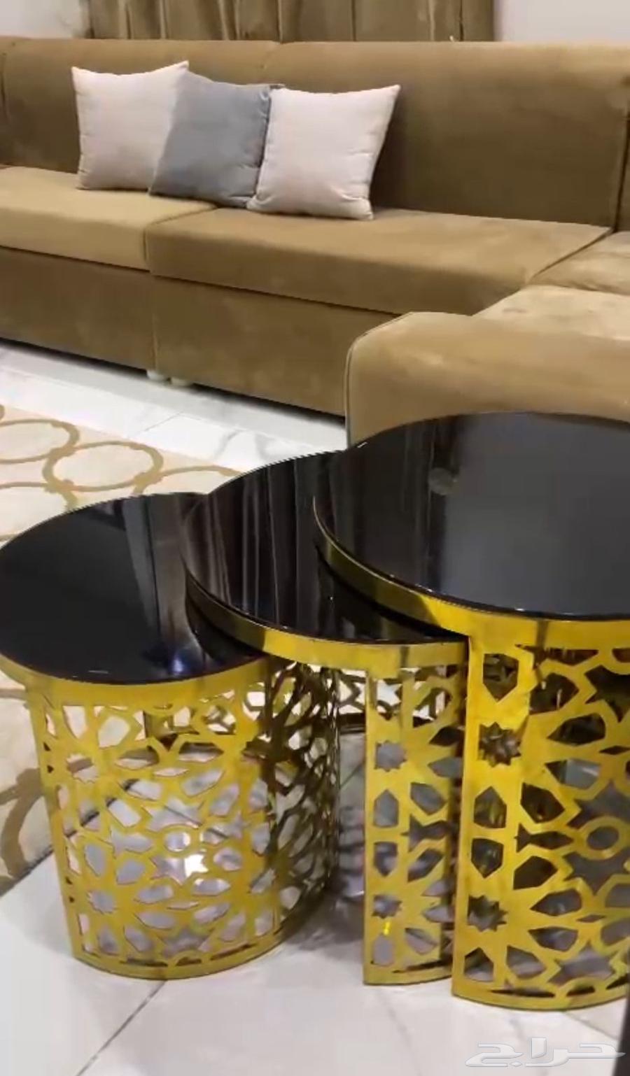 كنب 8 قطع مع ستاره و طاولات وزوليه64492880878082112