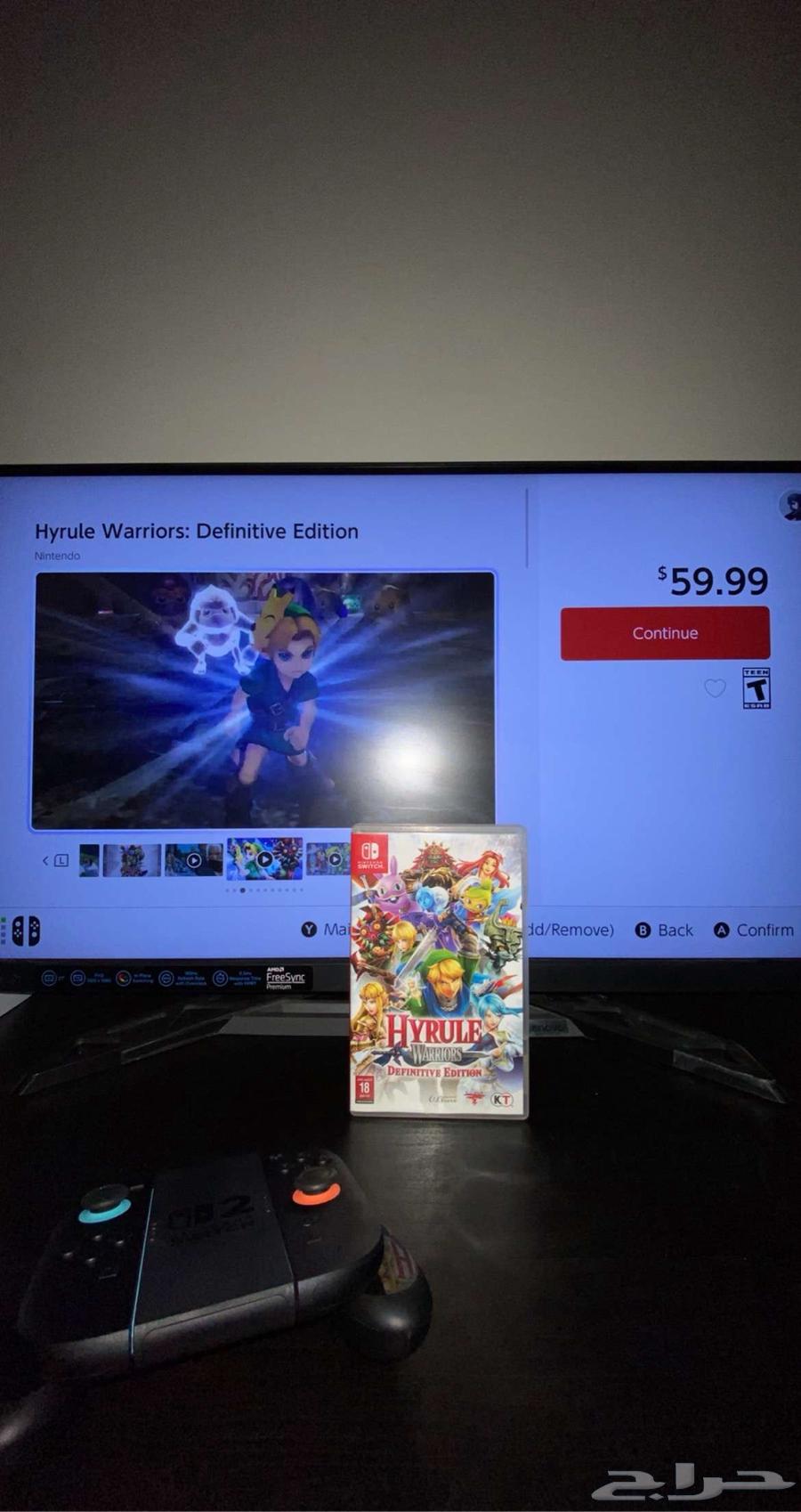 لعبة نينتندو سويتش هايرول واريورز64494071569409110