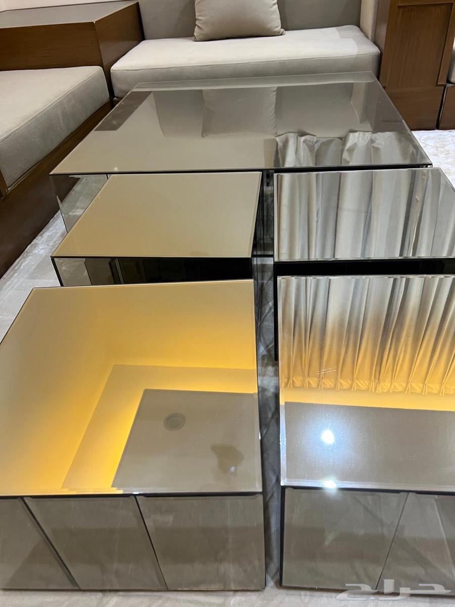 طقم طاولات ارضيه للبيع جديدة64490372123523110