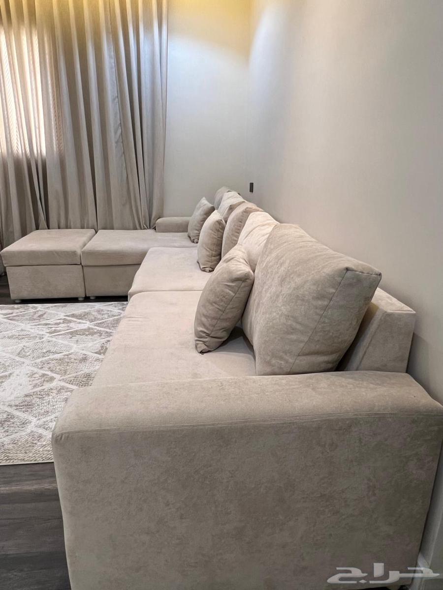 كنب مستخدم للبيع عرض ثلاثة ونص في اثنين عمق الكنب 7064490303774465112