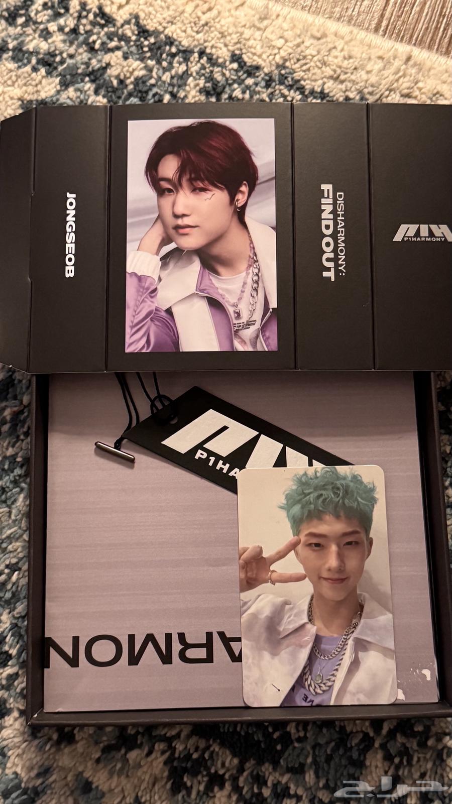 البوم اصلي النسخة الكاملة P1Harmony 3rd DISHARMONY FIND OUT64501160227073111