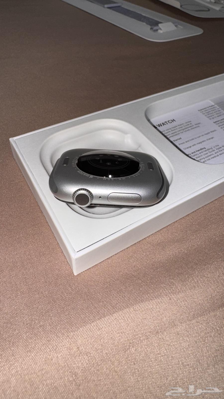 ساعة ابل سيرس 10 شبه جديده  تم البيع الله يبارك له64494897787393113