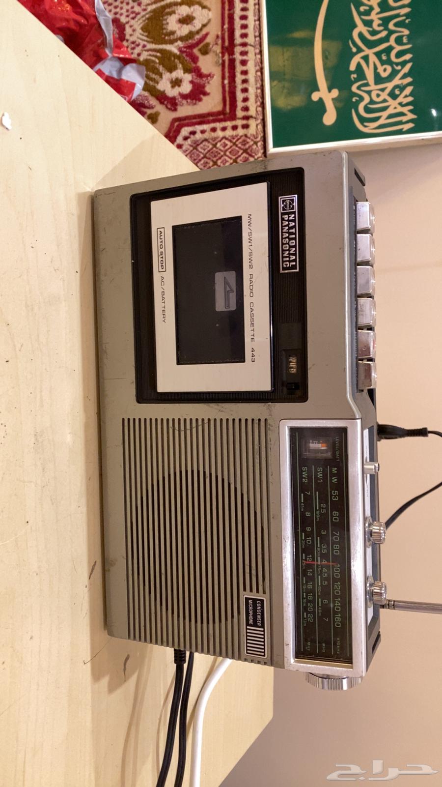 QR National Panasonic Radio Cassette Recorder64496323401474113