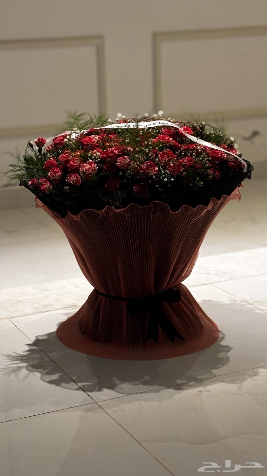 باقة ورد نوع فاخر محصول سوسري ( بيبي روز ) السعر ( 400 )64495310145537112