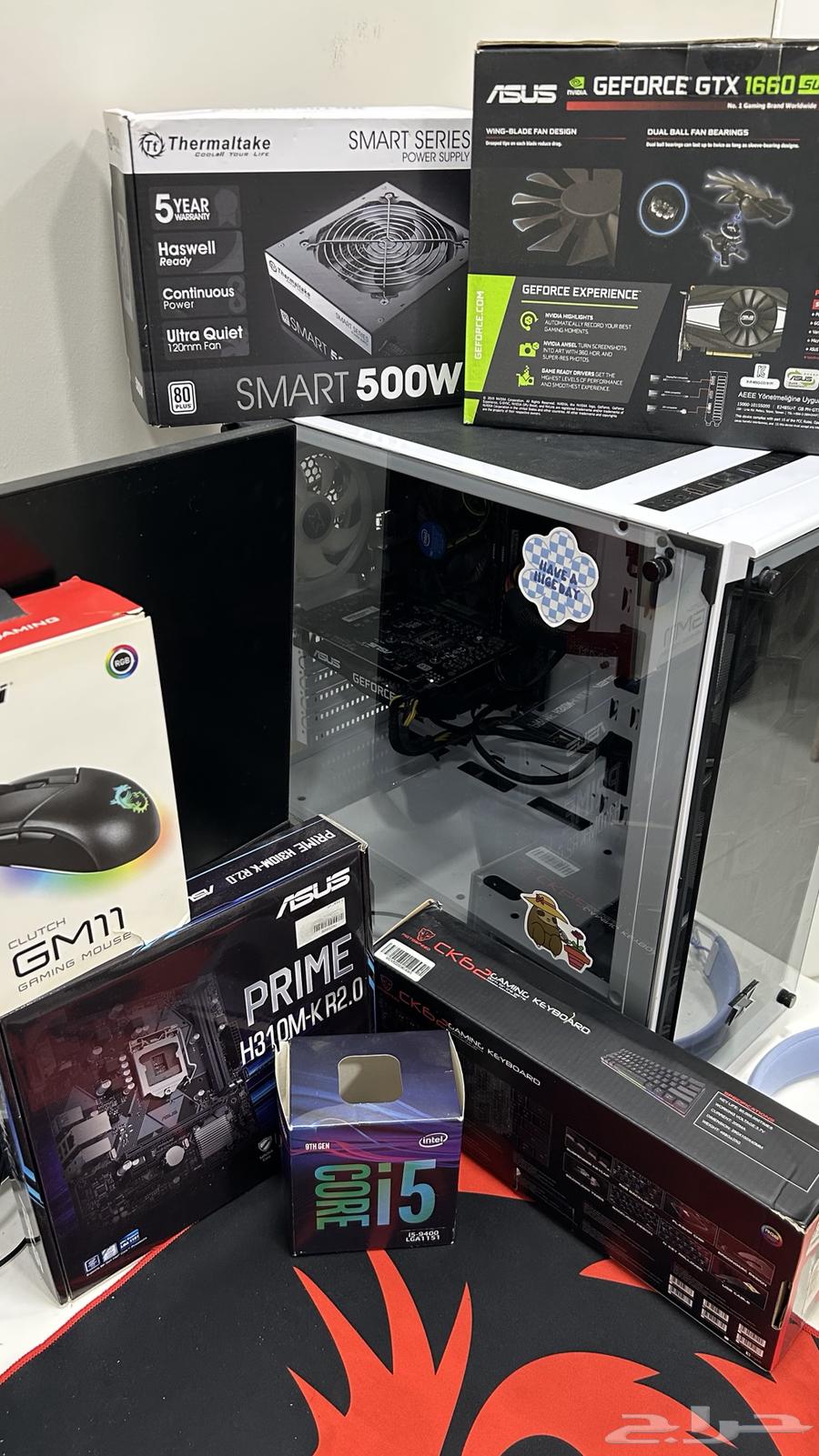 pc بي سي للبيع مع ملحقاته64501874182147110