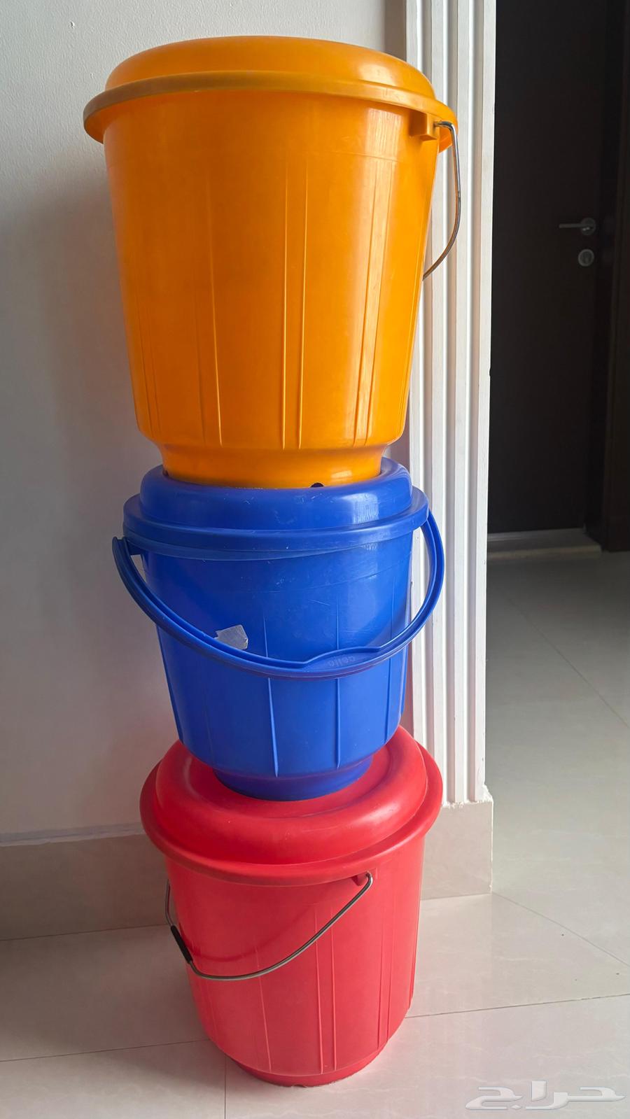 5 سطول شبه جديده64499535669249110