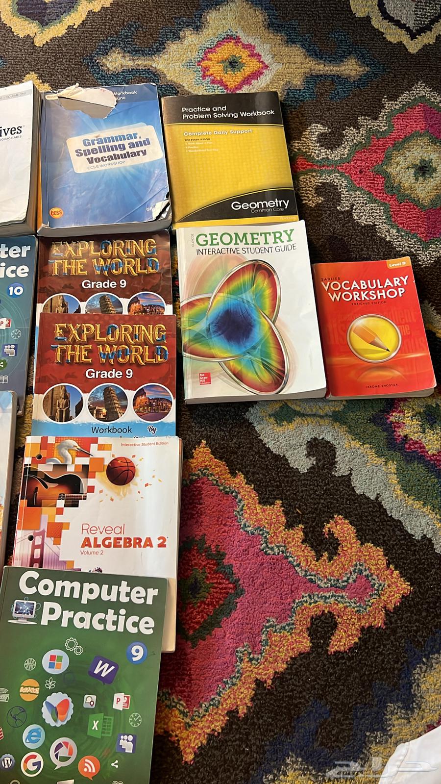 International School Books for Grade 11, 10, and 9 in Clean Used Condition64499297748995111