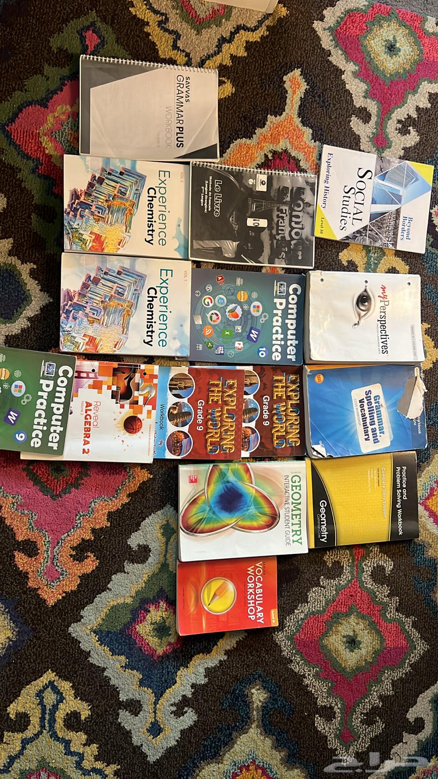 International School Books for Grade 11, 10, and 9 in Clean Used Condition64499297748995110