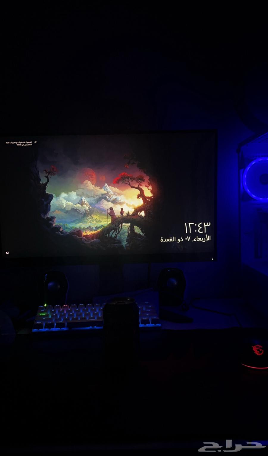 pc بي سي للبيع مع ملحقاته64501874182147113