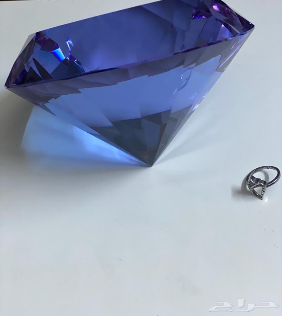 جوهرة انتيك كريستال على شكل ماسه ديكور بحجم كبير64502282164354113