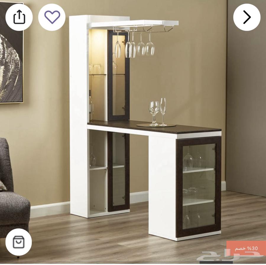 بار طاولة فخمة من هوم سنتر جديدة علي السوم64499898131331110