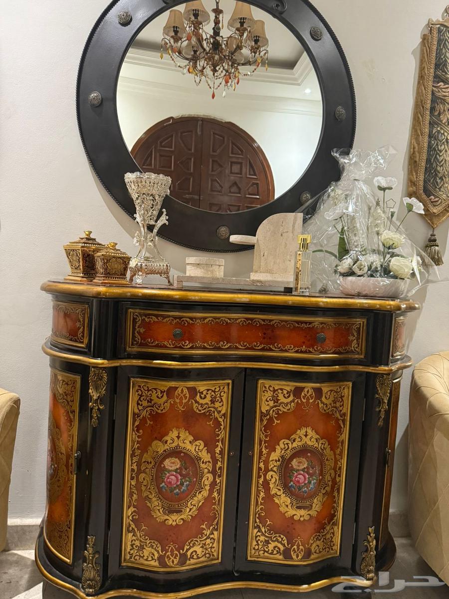 اثاث طاولة طعام ودولاب64500979565443112