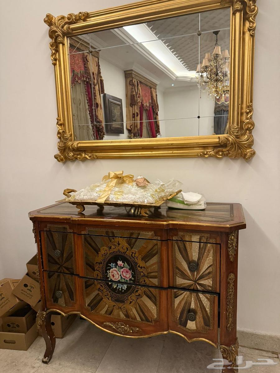 اثاث طاولة طعام ودولاب64500979565443113