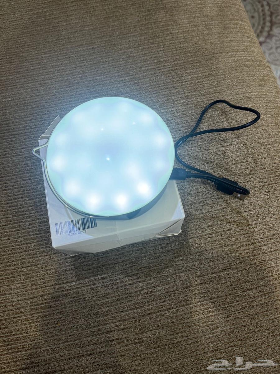 لنبه تخزين جديده بلونين شمسي وابيض مع سلك الشحن64500727496834111